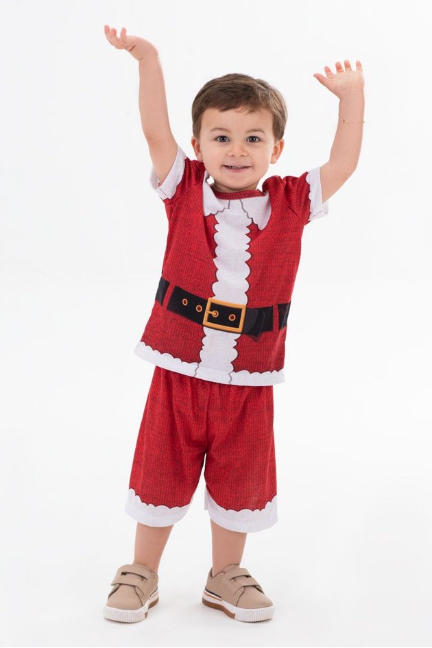 Roupa De Natal Infantil Conjunto Roupa Infantil Natal Bebe