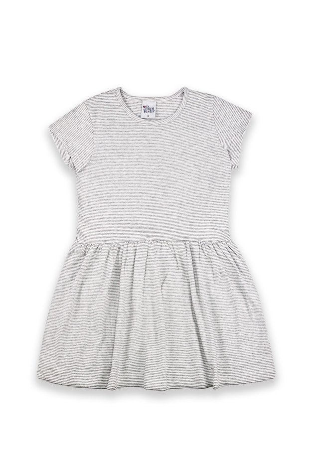 1 2774 vestido infantil menina em meia malha bem vestir