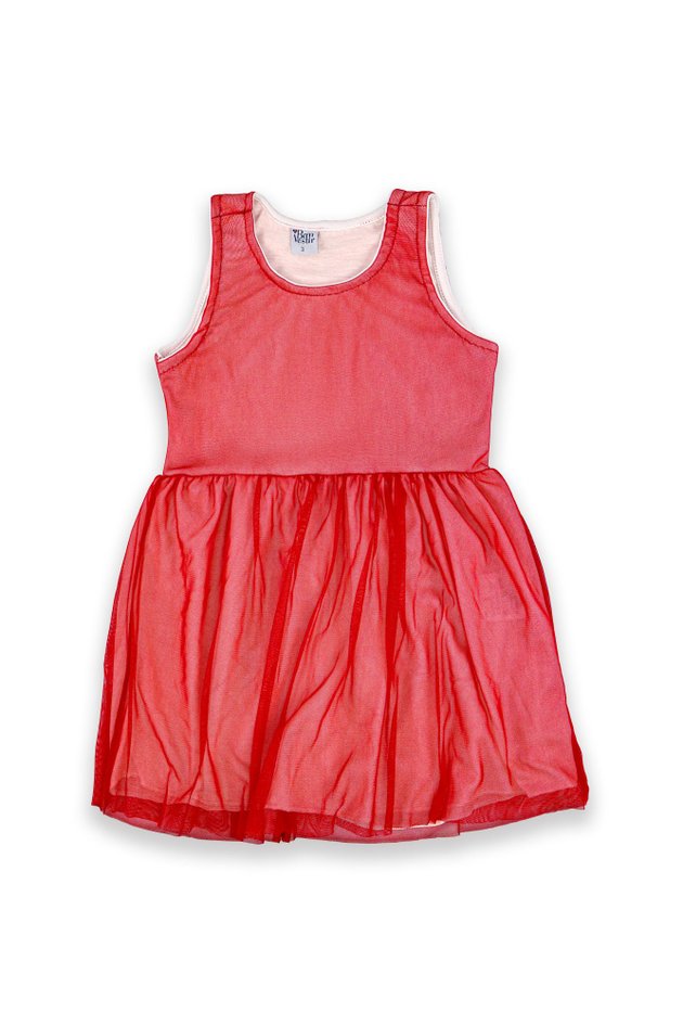 1 2812 vestido bebe menina em meia malha bem vestir