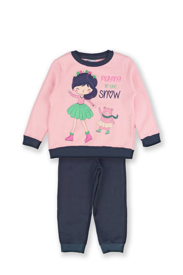 1 3093 conjunto moleton feminino bem vestir