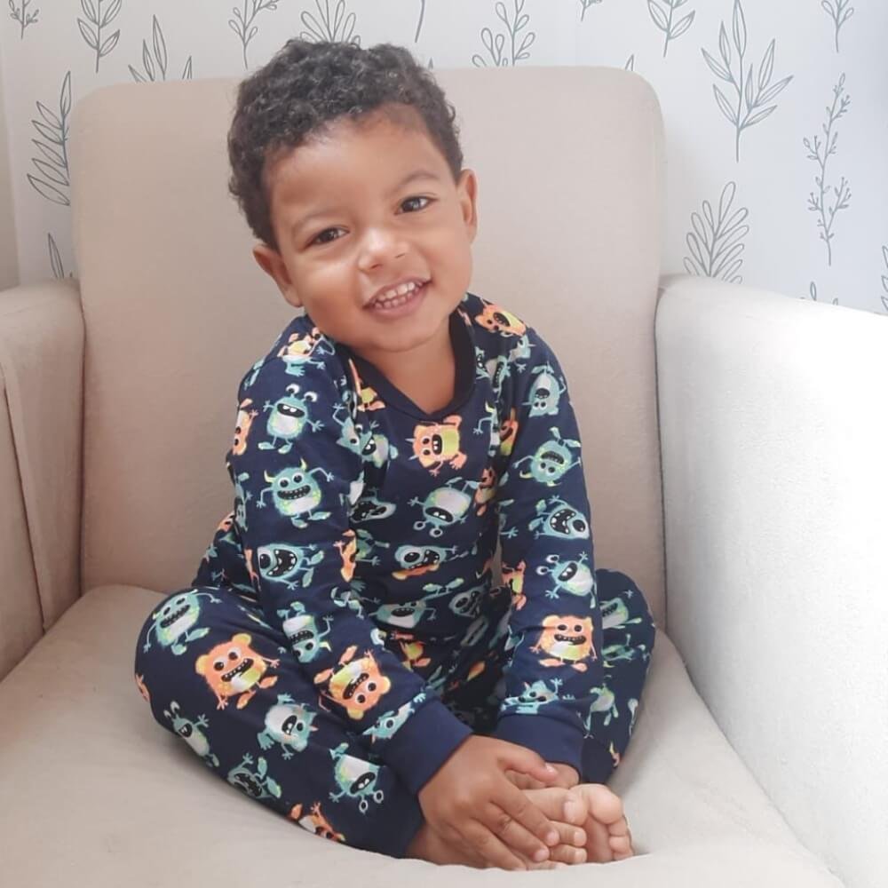 modelo de pijama infantil