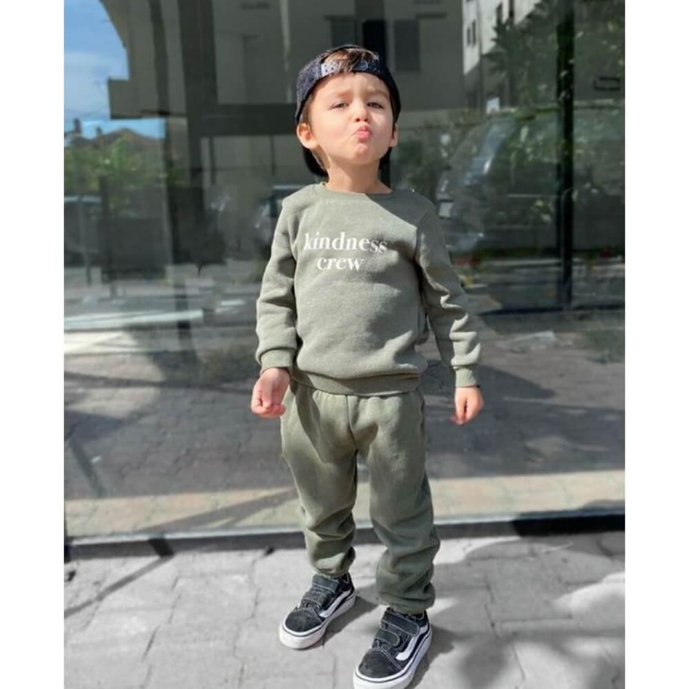 Look Infantil Masculino Moletom
