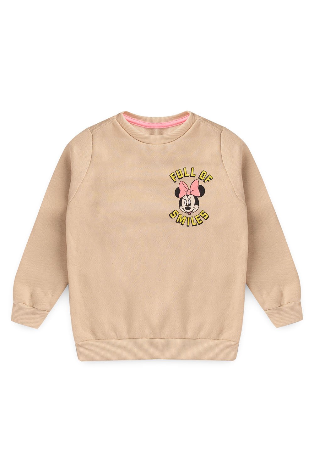 Casaco Infantil Feminino em Moletom Minnie Disney®