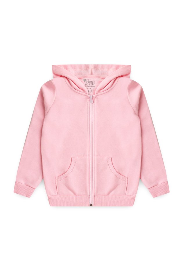 Jaqueta Moletom Moletom Feminino Infantil Em PromoÃ§Ã£o Jaqueta